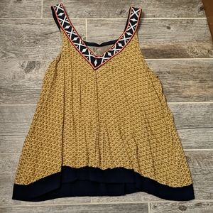 Embroidered Tank